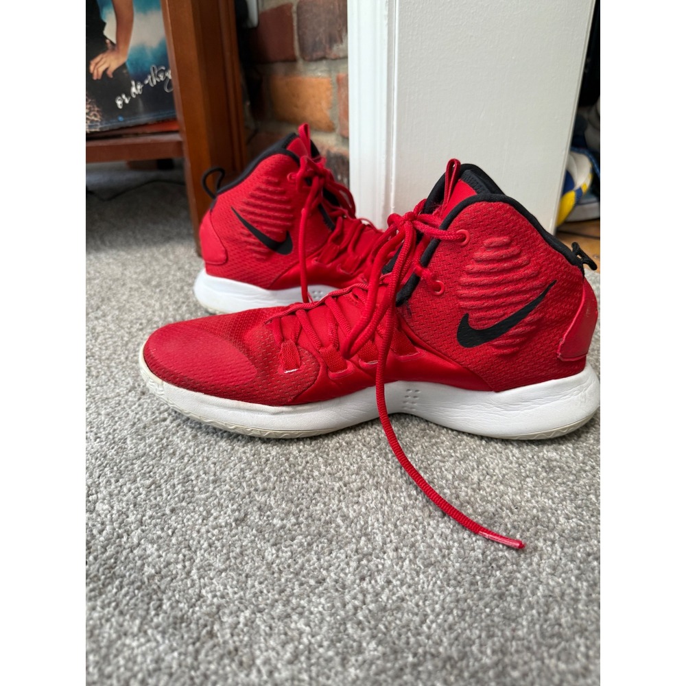 Nike Hyperdunk X University Red Black White Basketball Shoes AR0467-600 Mens 9